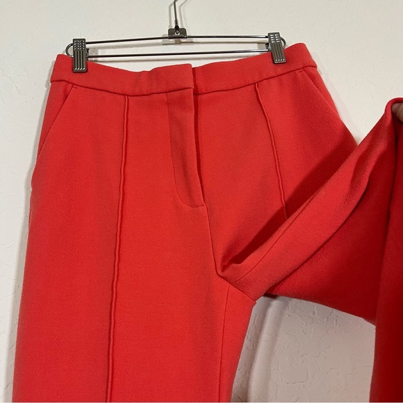 VVB Victoria Beckham High Waist Flared Leg Trouser Pants Size US 4 - Picture 7 of 14